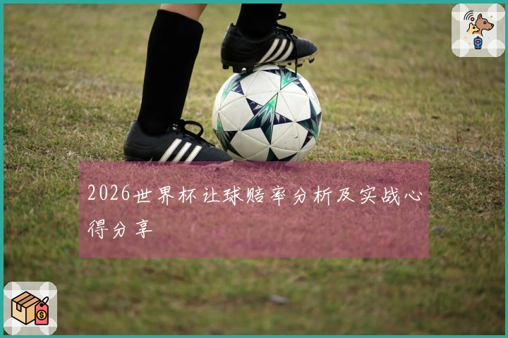 2026世界杯让球赔率分析及实战心得分享